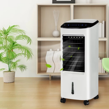Compact 3-in-1 Air Conditioner Fan Humidifier with Remote