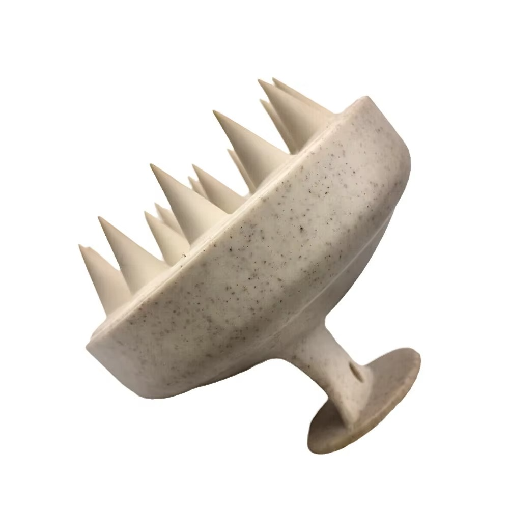 Gentle Hair Scalp Massager Shampoo Brush with Flexible Bristles