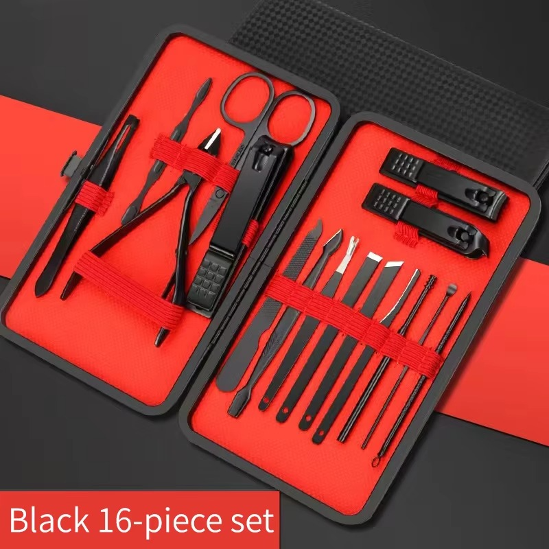 Complete Stainless Steel Nail Care Kit