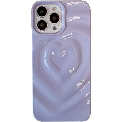 Vintage Foldable Heart Phone Cover