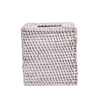 Natural Woven Square Tissue Holder Box - Hehif