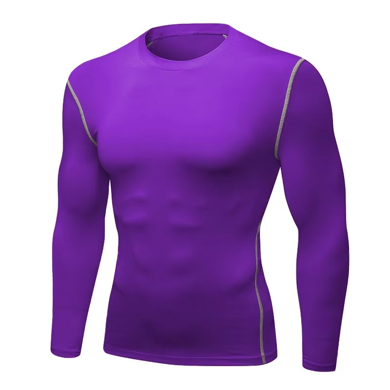 Men's Fit Moisture Wicking Sports Baselayer Top
