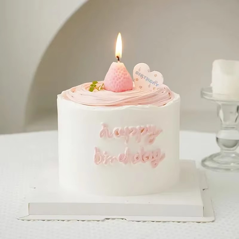 Fragrant Strawberry Soy Wax Home Candles