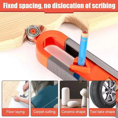 Accurate Locking Contour Gauge for Woodworking Professionals