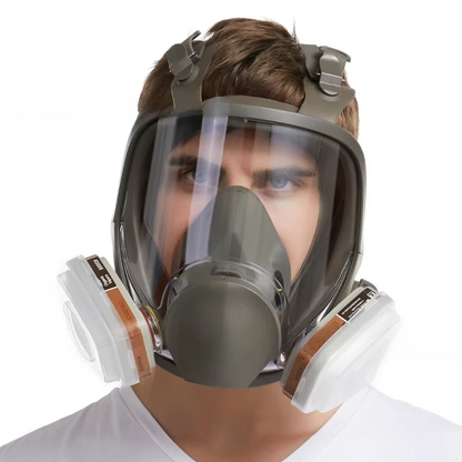 Premium Full Face Gas Mask with Fog Resistant Protection