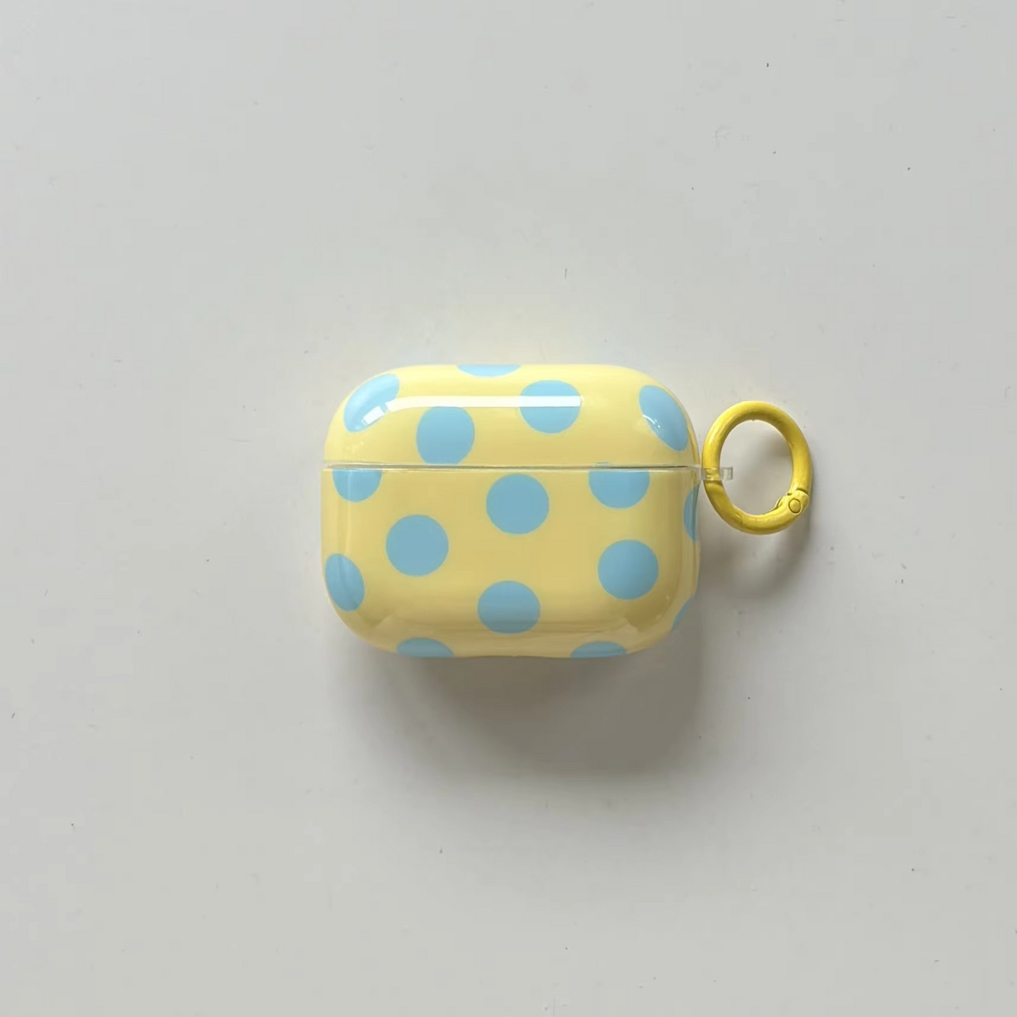 Shiny Dot AirPods Case with Keychain Ring