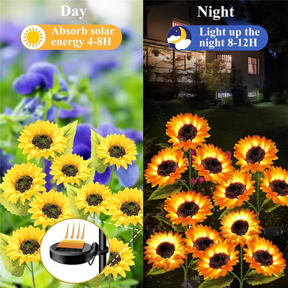 Bright Outdoor Solar Garden Path Lights
