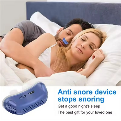 Automatic Sleep Apnea Snore Stopper with Adjustable Airflow