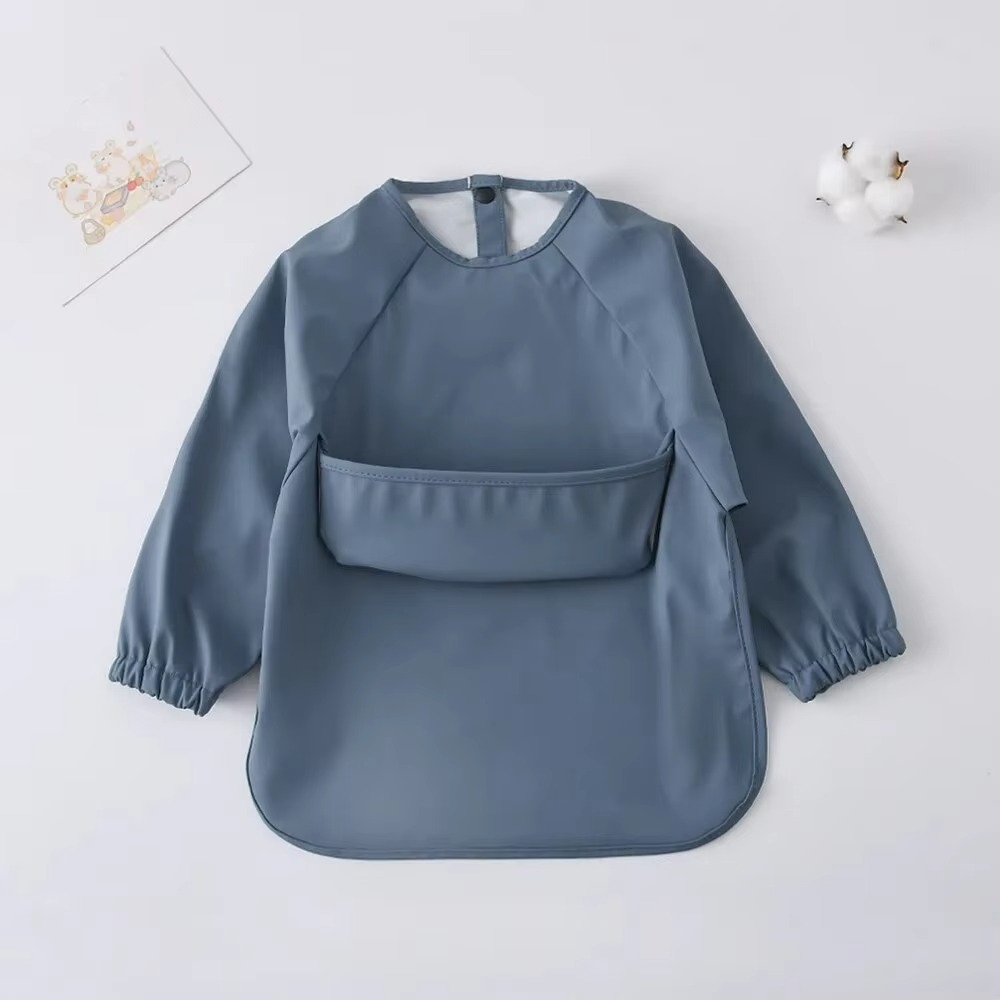 Easy Clean Kids Bib and Art Smock
