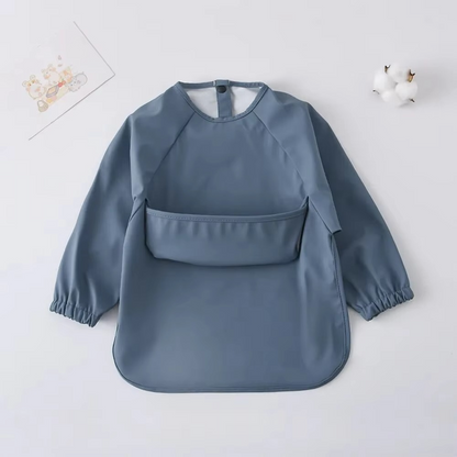 Easy Clean Kids Bib and Art Smock