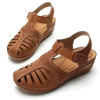 Comfortable Heeled Summer Sandals for Women - Hehif