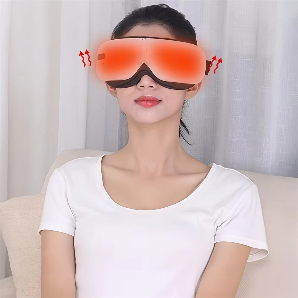 Relaxing Eye Mask with Heat, Vibration, and Music