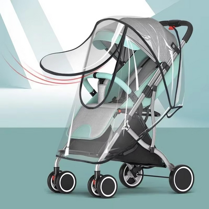 Waterproof Baby Stroller Rain Shield for Daily Use