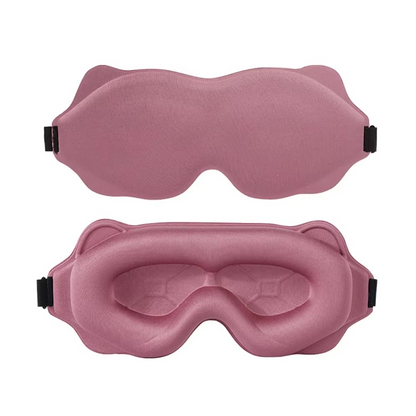 Contoured Blackout Sleep Mask for Better Rest
