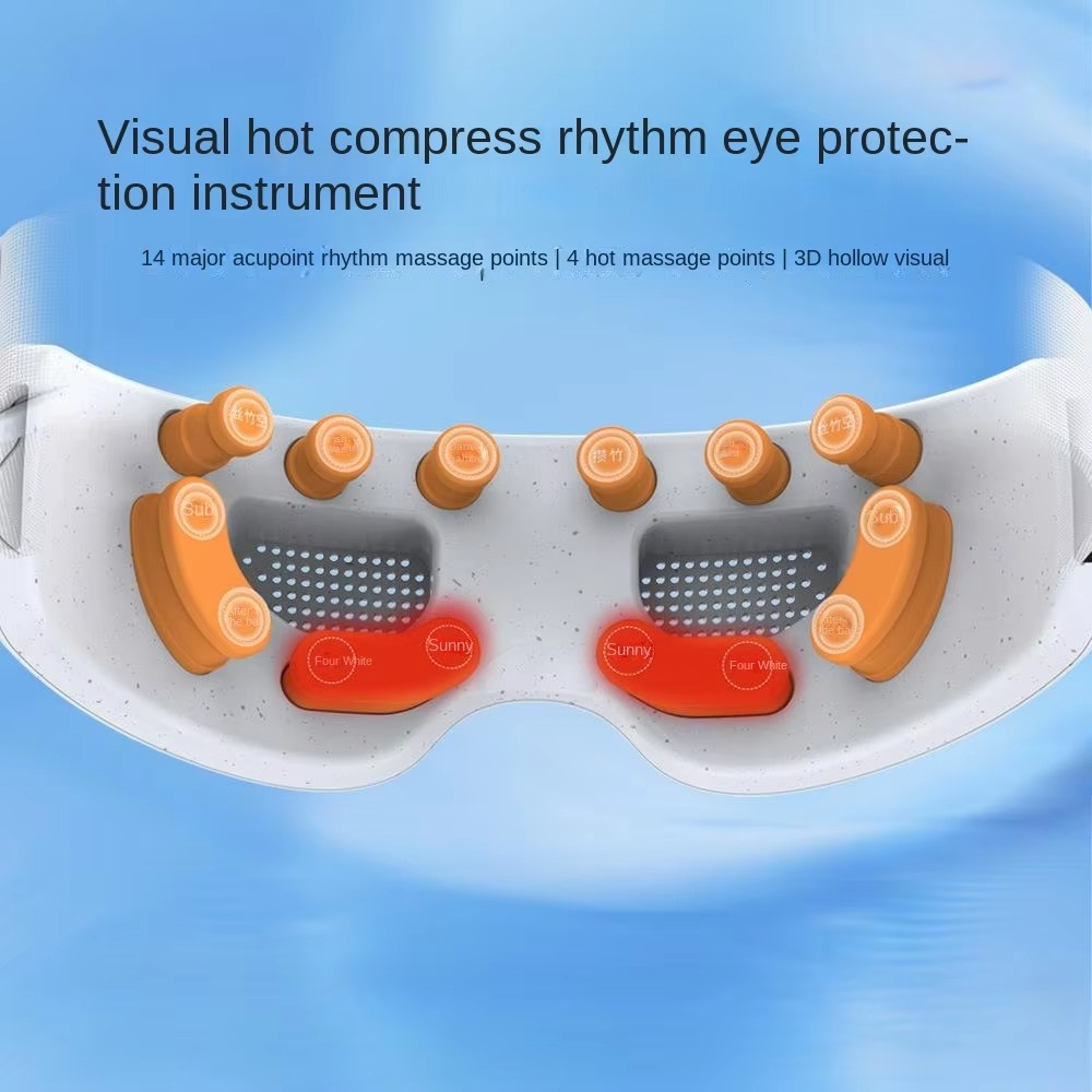 Heated Eye Mask with Vibration and Wireless Music