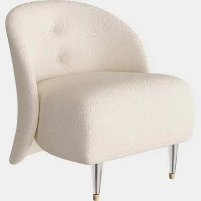 Comfortable Grey Upholstered Armchair for Home