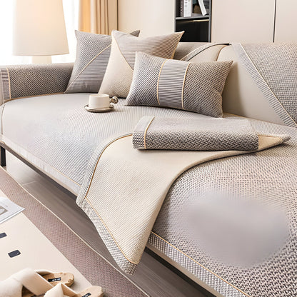Soft Breathable Slip Resistant Couch Cover for Homes
