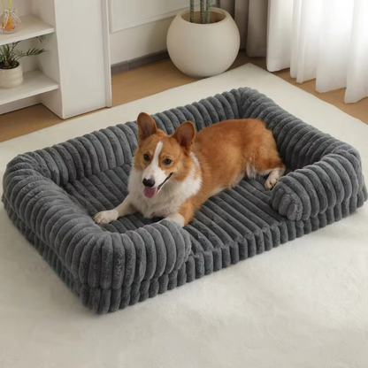 Comfortable Pet Memory Foam Dog Bed with Washable Cover