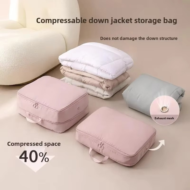 Space Saving Packing Cubes for Travel Clothes