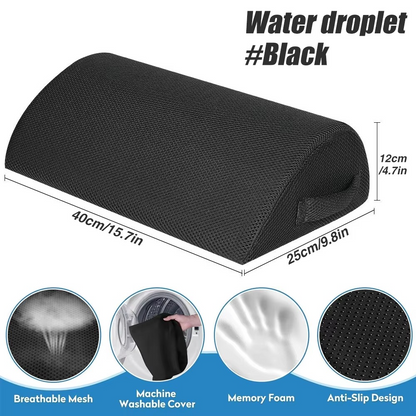 Comfortable Desk Foot Rest Pillow for Office Use