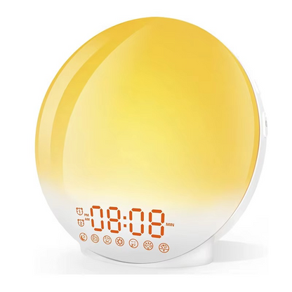 Smart Wake Up Clock with Nightlight & FM Radio - Hehif