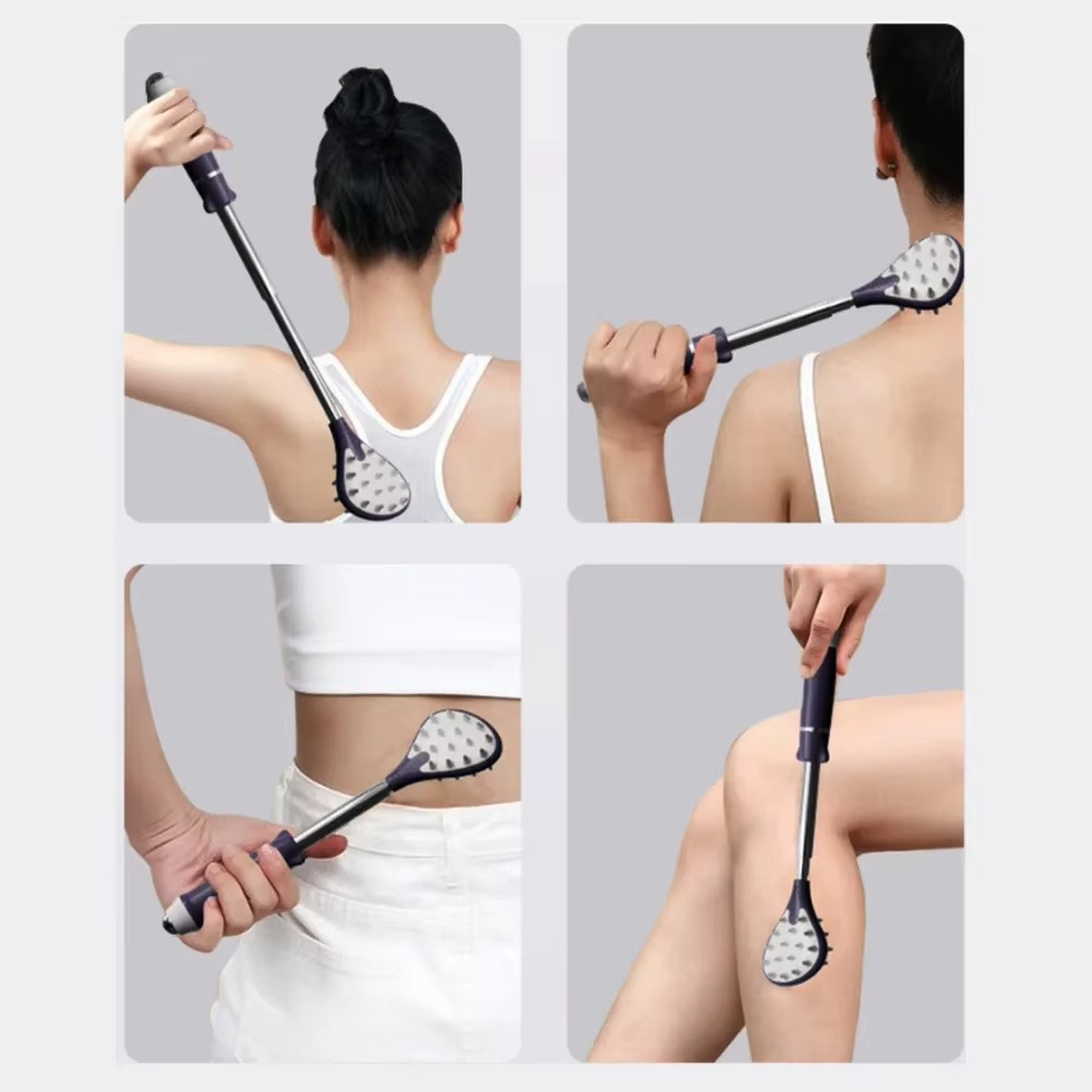 Long Reach Back Scratcher Massage Tool for Easy Relief
