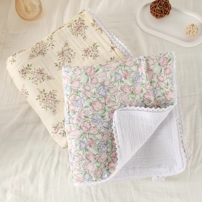 Lightweight Baby Swaddle Wrap Blanket, Gentle Newborn Cover