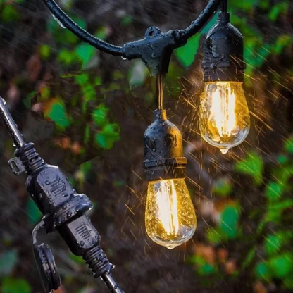 Weatherproof String Lights for Patio and Outdoor Decor