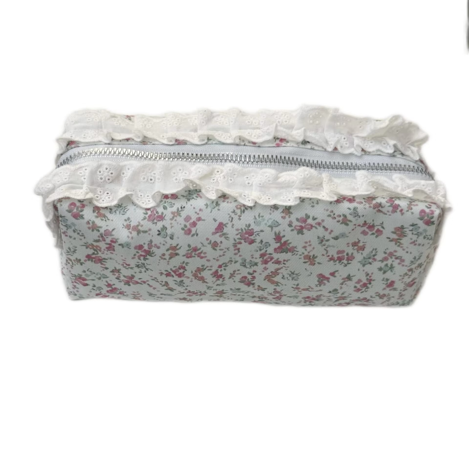 Pretty Floral Big Pencil Storage Bag - Hehif
