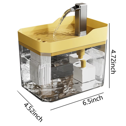 Easy Clean Pet Water Fountain with Filter and Pump