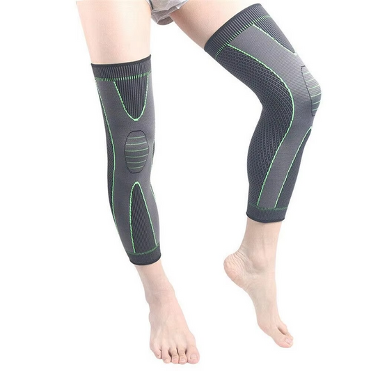 Comfortable Full Leg Compression Support Sleeve - Hehif