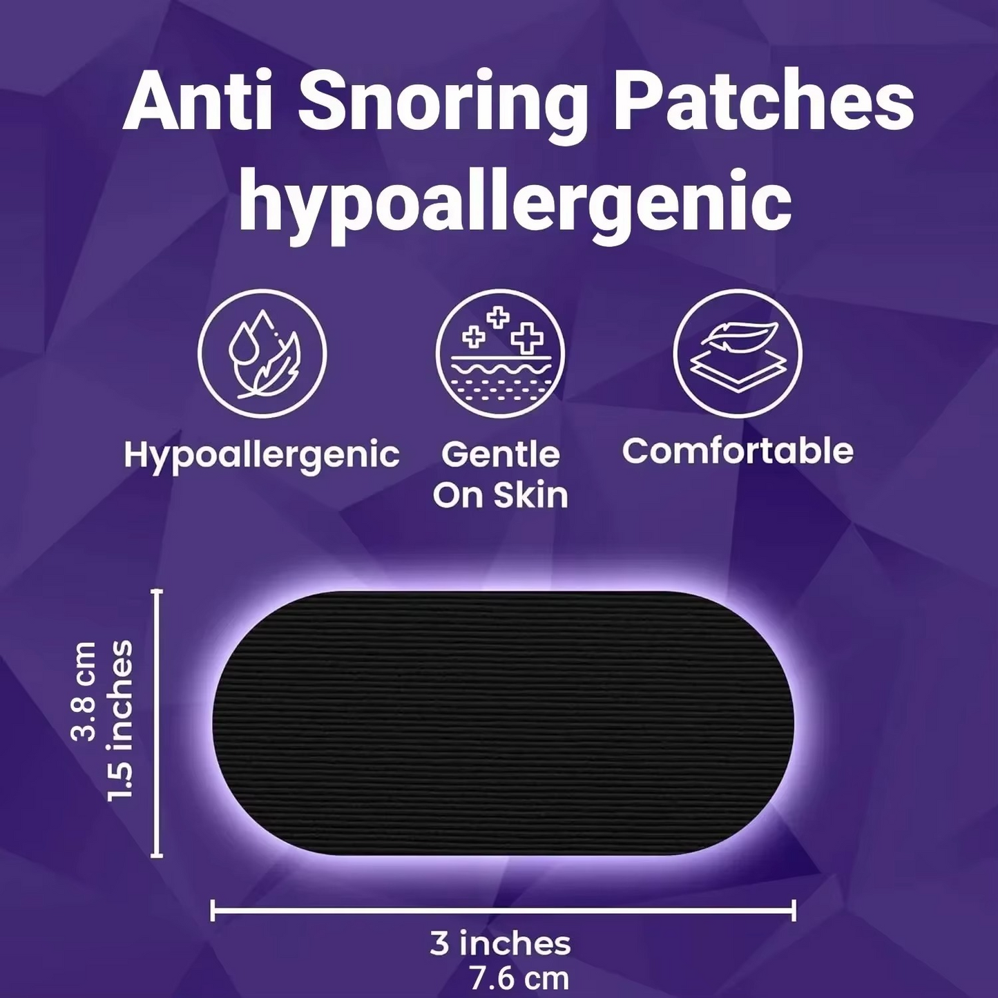 Anti Snore Sleep Strips for Quiet Night Breathing