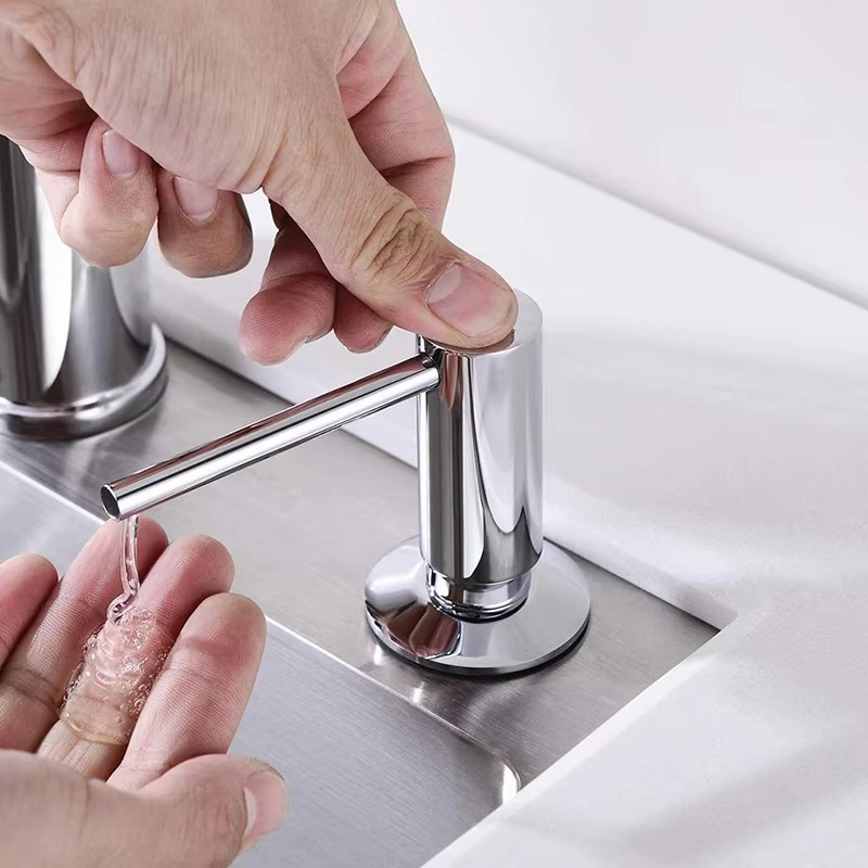 Automatic Pump Kitchen Soap Dispenser 17oz Liquid Soap Container