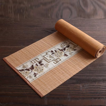 Natural Bamboo Table Runner with Thermal Insulation