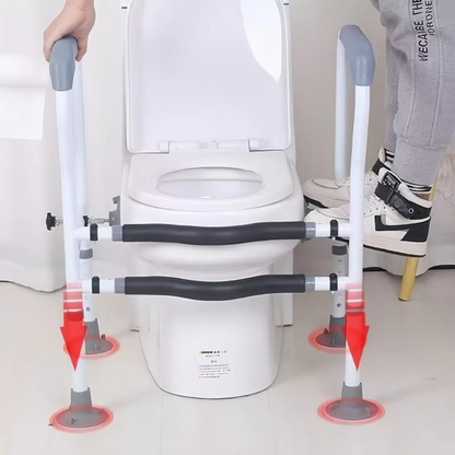 Secure Toilet Safety Handle, Bathroom Assist Frame