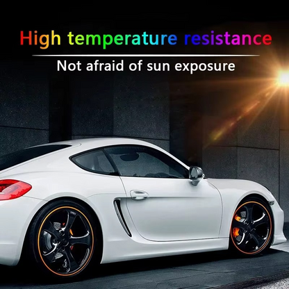 Car Wheel Trim Protector - 26ft Premium Rim Cover Strip