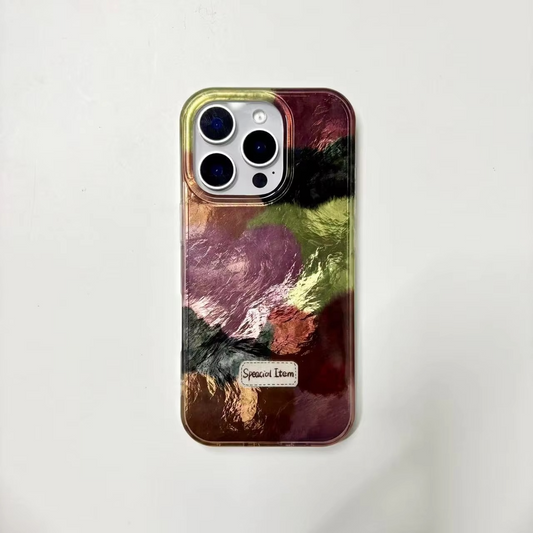Luxury Soft Heart Pattern iPhone Cover - Hehif