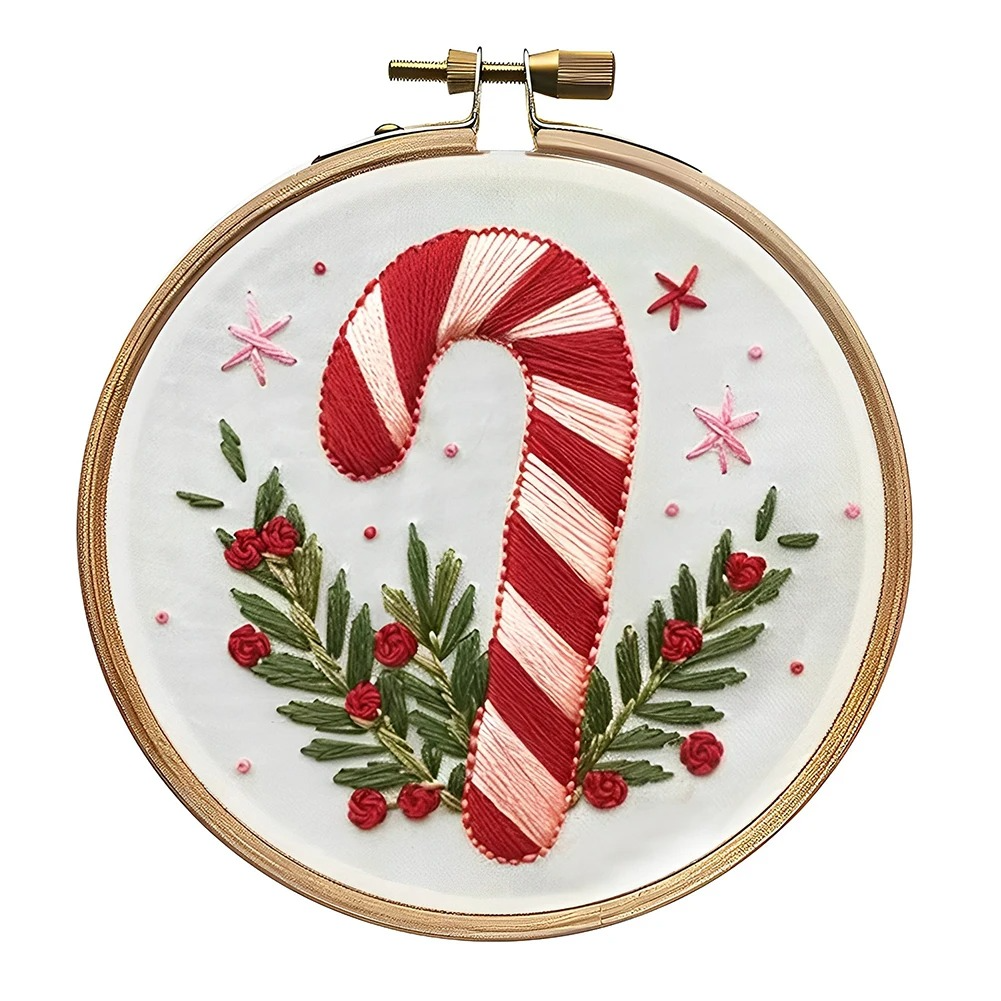 Easy Christmas Cross Stitch Kit for Beginners