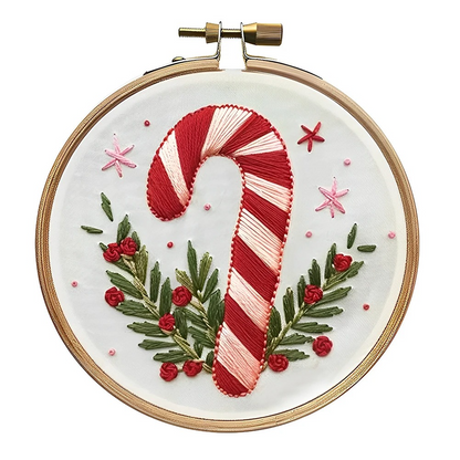 Easy Christmas Cross Stitch Kit for Beginners