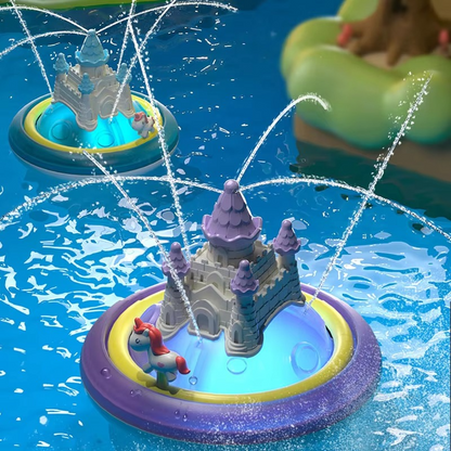 Colorful LED Water Spray Bath Toy for Children