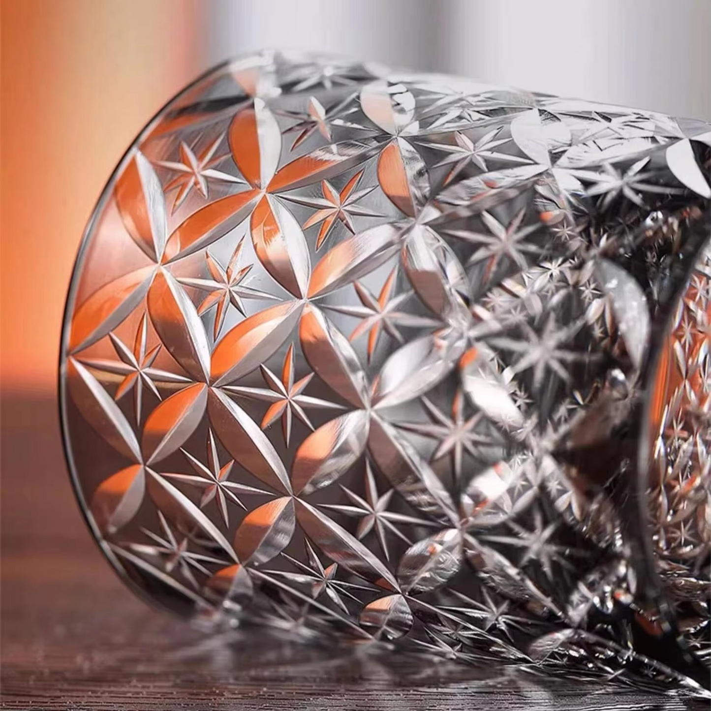 Luxury Handcrafted Crystal Whiskey Glass