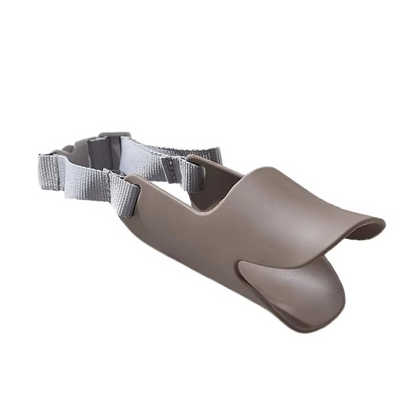Comfortable Rubber Pet Muzzle for Small to Large Dogs