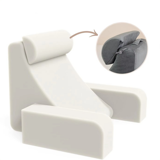 Supportive Ergonomic Lumbar Back Pillow for Home Office - Hehif