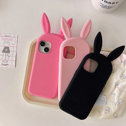 Fun Bunny Ear Soft Phone Cover