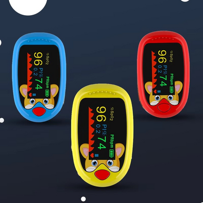 Kids Finger Pulse Oximeter, Fitness Tracker Monitor