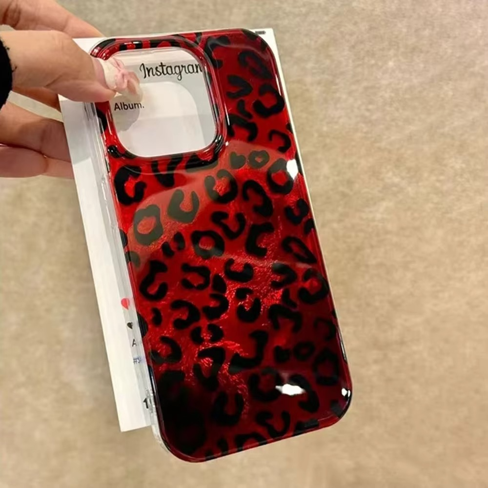 Fashionable Leopard Print Phone Case for Ladies