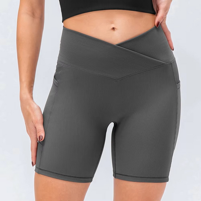 Women's Athletic Fit Jogger Shorts Comfortable Yoga Pants