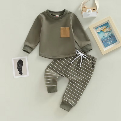 Kids Boys 2 Piece Fall Clothing Set