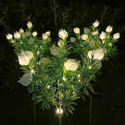 Bright Outdoor Solar Powered 42 LED Garden Lights