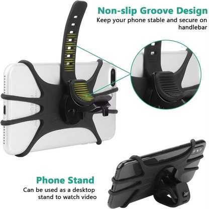 Practical Stroller Phone Mount for Buggies and Strollers